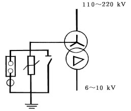 變壓器中性點(diǎn)間隙接地保護(hù)裝置設(shè)計(jì)符號